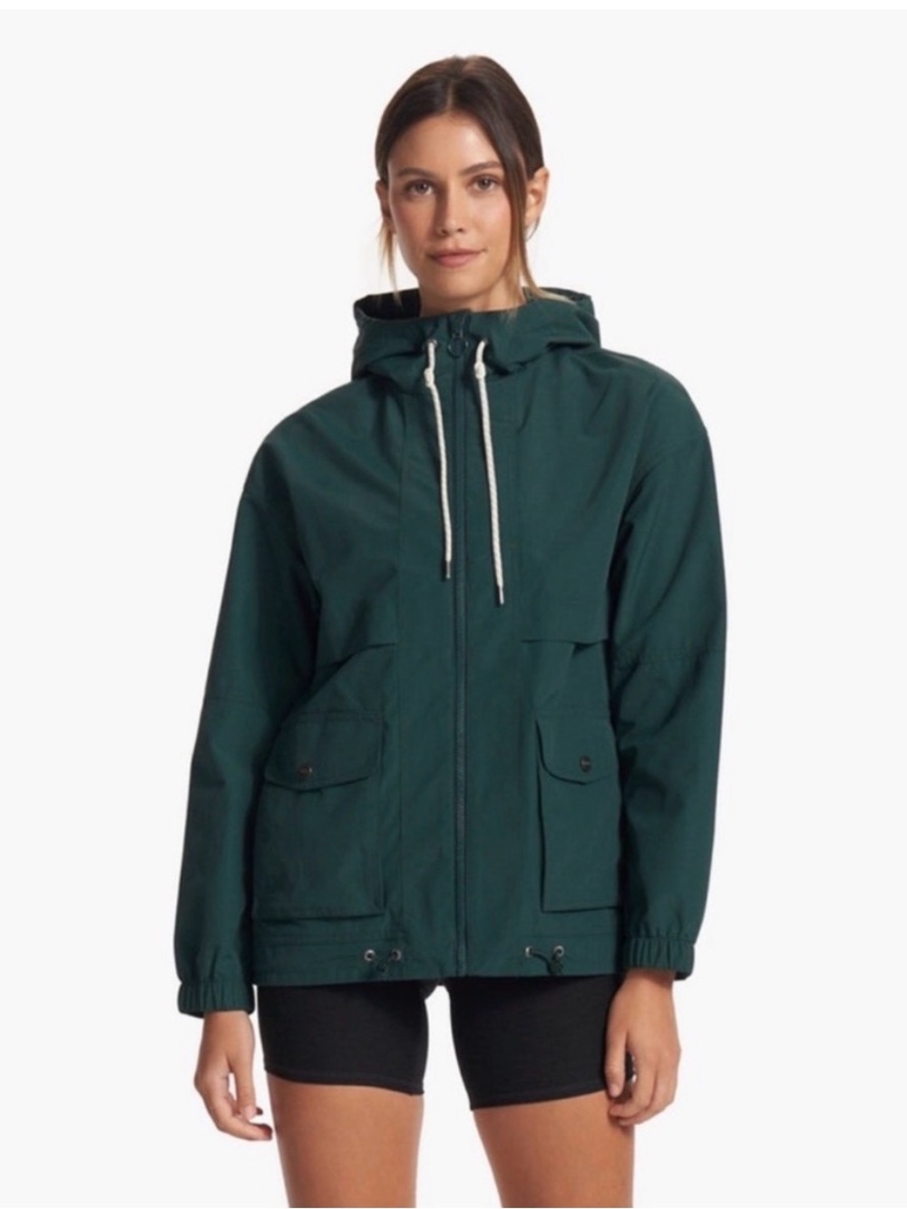 Vuori Elijo Rain Jacket in Grass